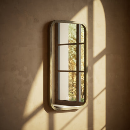 La Maison White Oak Backlit LED & Demister Mirror 500mm