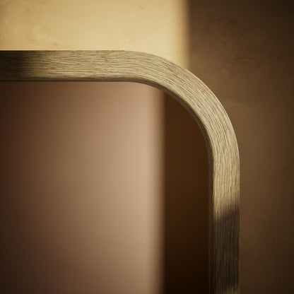 La Maison White Oak Backlit LED & Demister Mirror 500mm