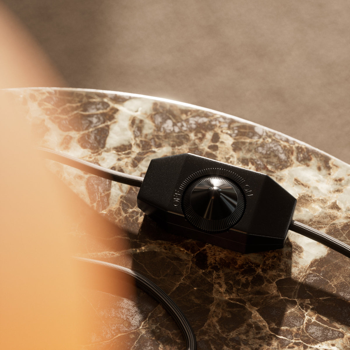 Ciara Alabaster & Burnished Brass Table Lamp