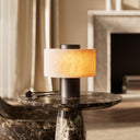 Odette Alabaster & Deep Bronze Table Lamp