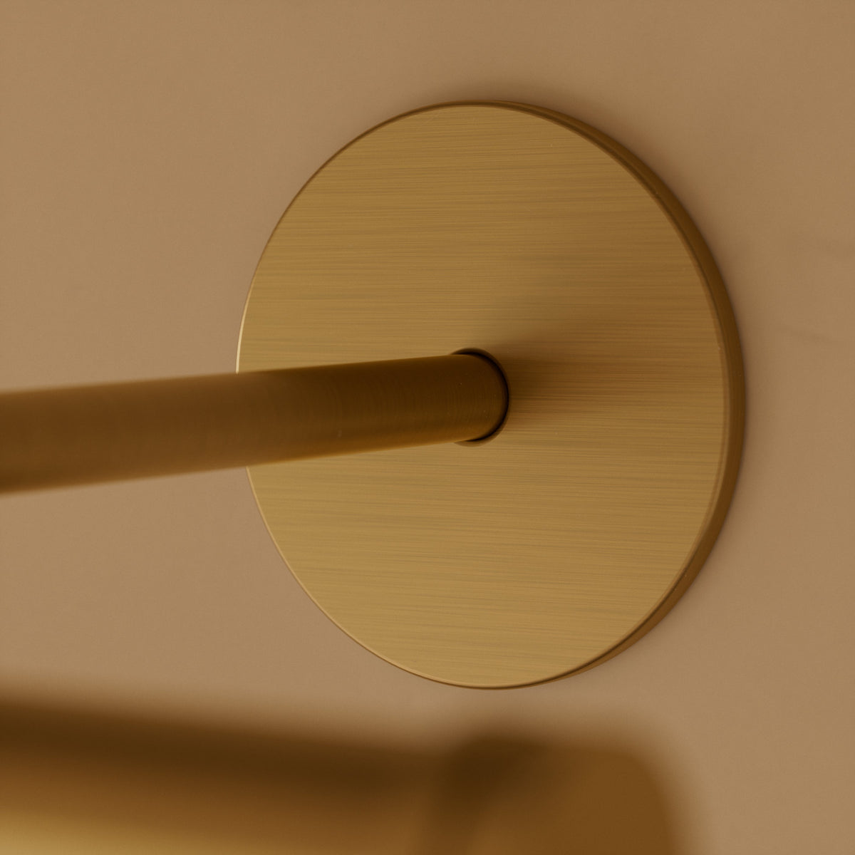 Louvre Brushed Gold Dimmable LED Picture Light 300mm