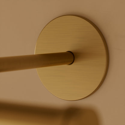 Louvre Brushed Gold Dimmable LED Picture Light 300mm