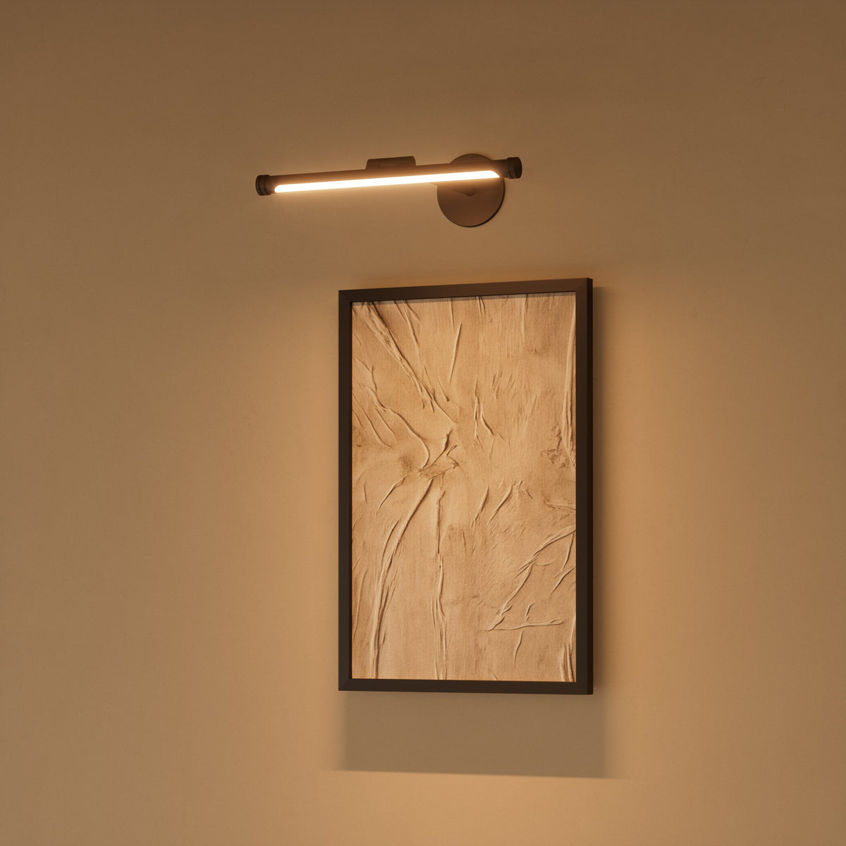 Louvre Deep Bronze Dimmable LED Picture Light 300mm