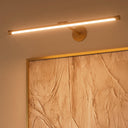 Louvre Brushed Gold Dimmable LED Picture Light 600mm