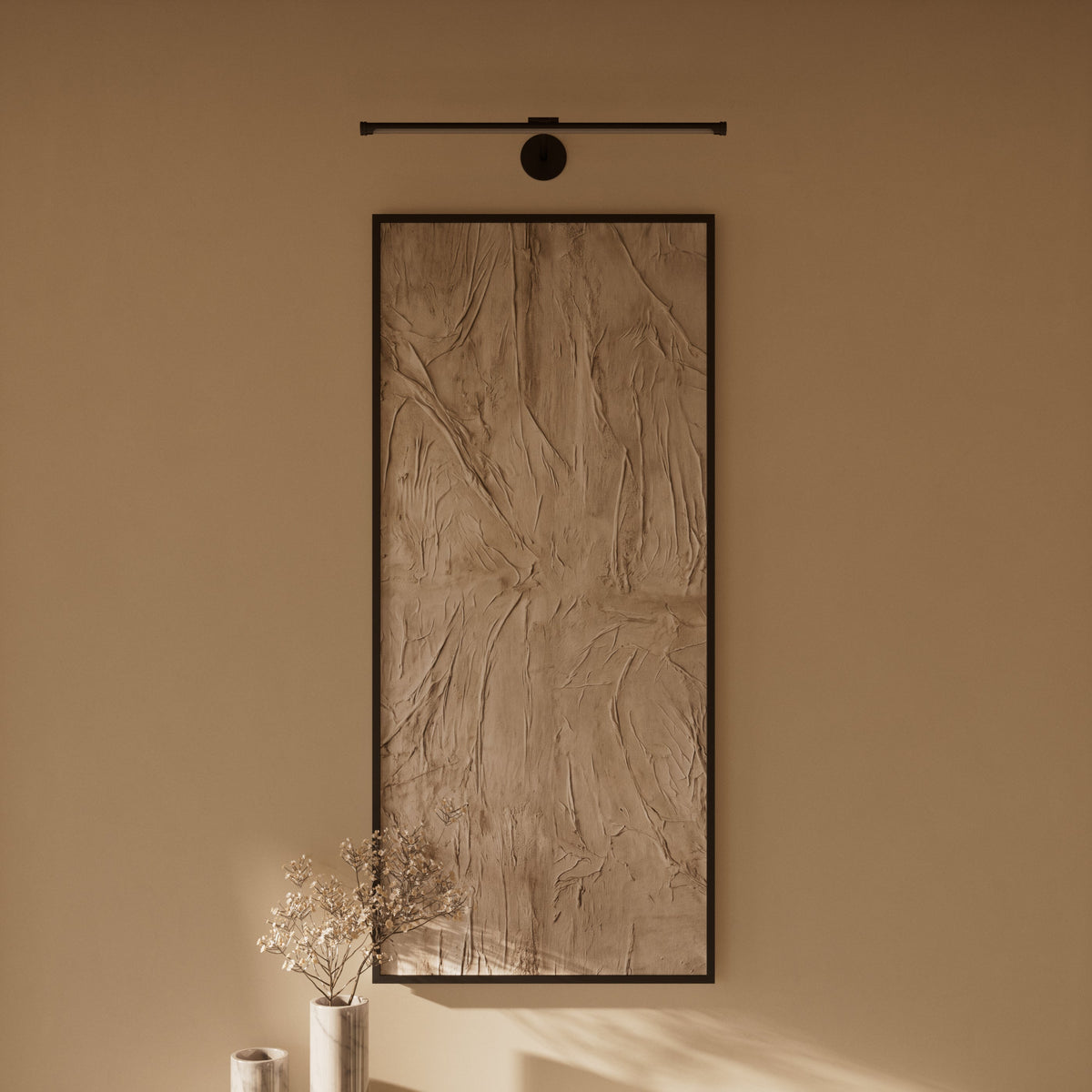 Louvre Deep Bronze Dimmable LED Picture Light 600mm
