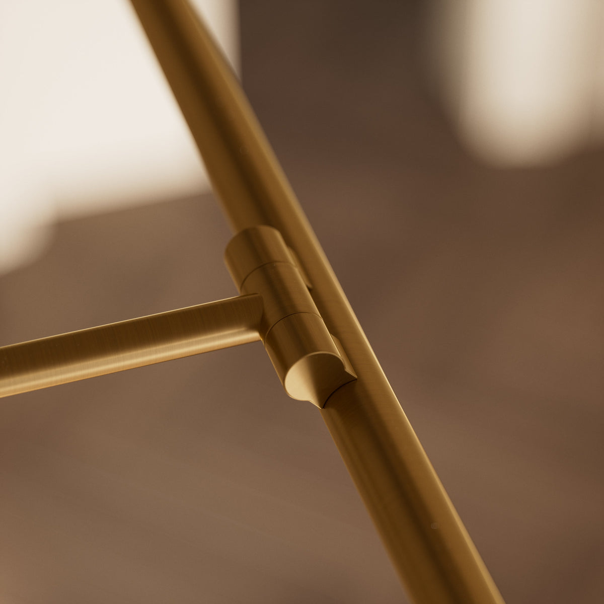 Louvre Brushed Gold Dimmable LED Picture Light 900mm