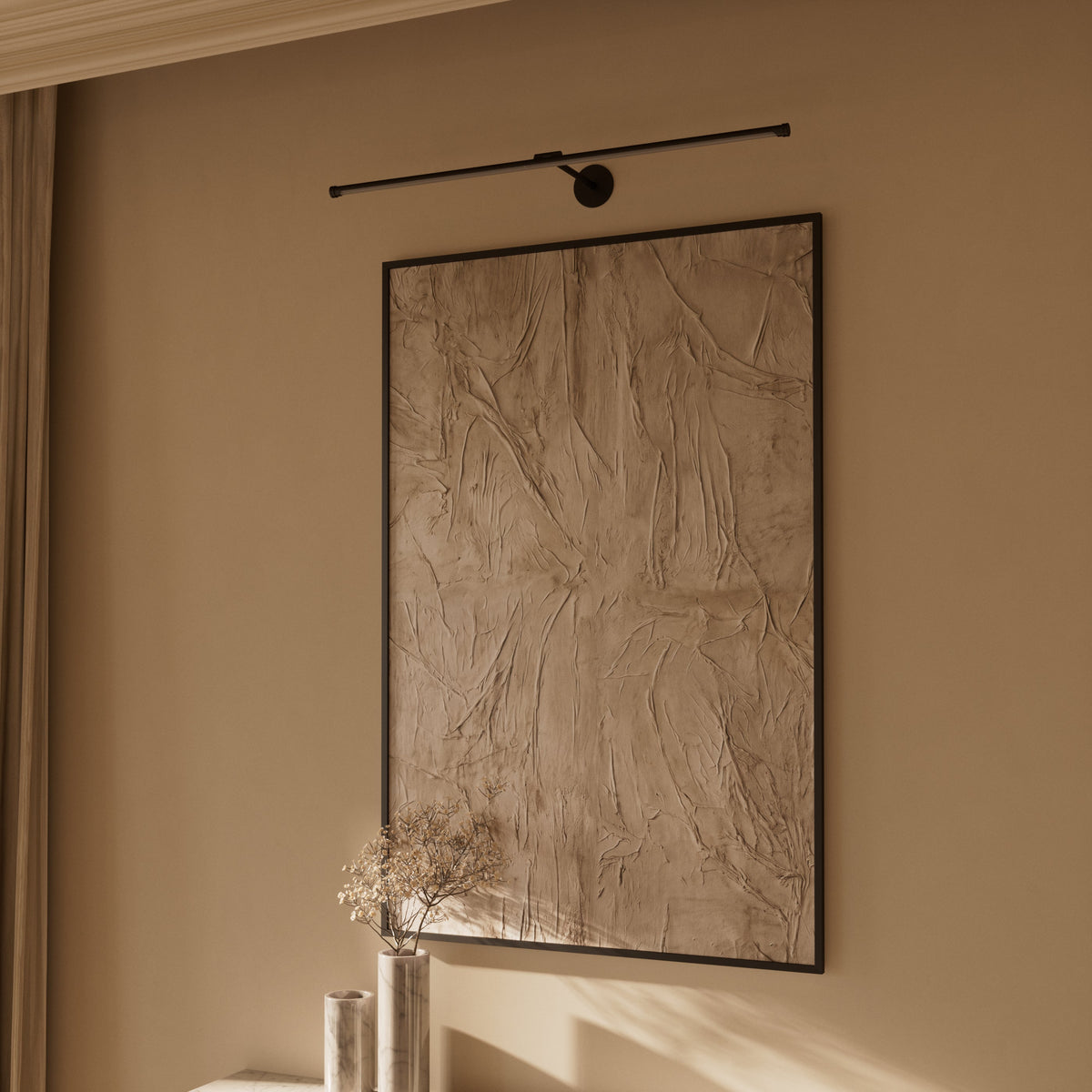 Louvre Deep Bronze Dimmable LED Picture Light 900mm