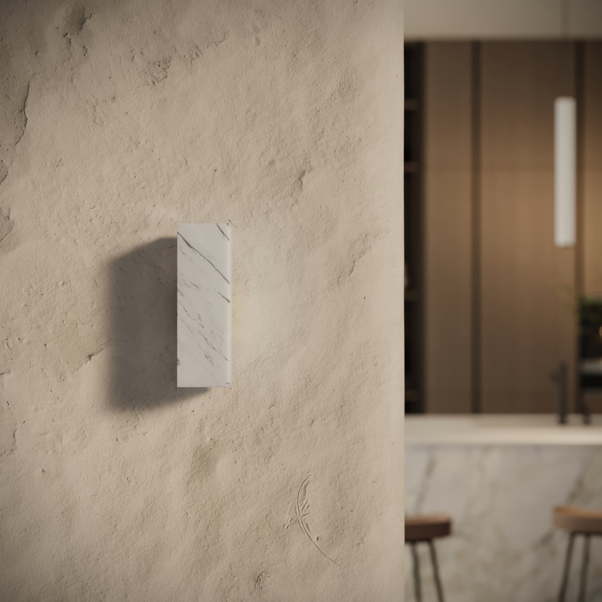 Lumina Volakas Wall Sconce Light 250mm