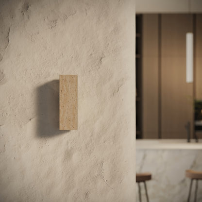 Lumina Travertine Wall Sconce Light 250mm