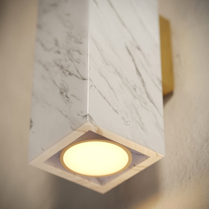 Lumina Volakas Wall Sconce Light 250mm