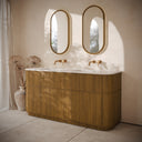 Cheval Honey Oak Floorstanding Vanity Unit with Basin 1800mm