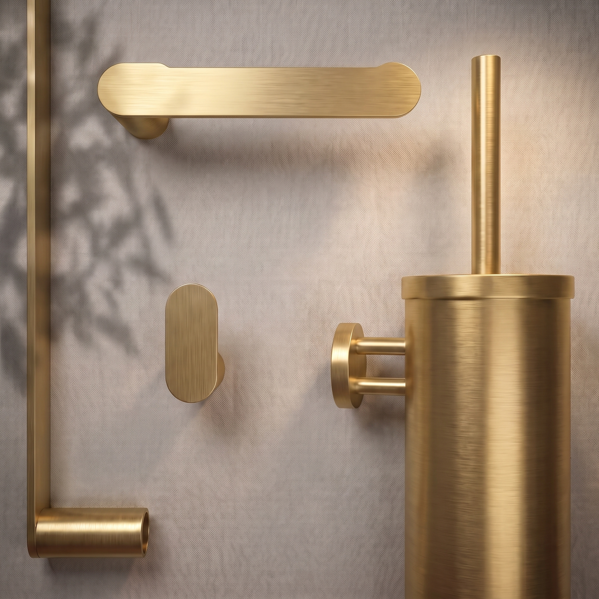 Luxe Matte Brushed Gold Accessory Pack