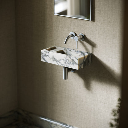Artista Arabescato Marble Wall Hung Basin 400 - 1200mm