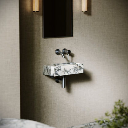 Artista Arabescato Marble Wall Hung Basin 400 - 1200mm