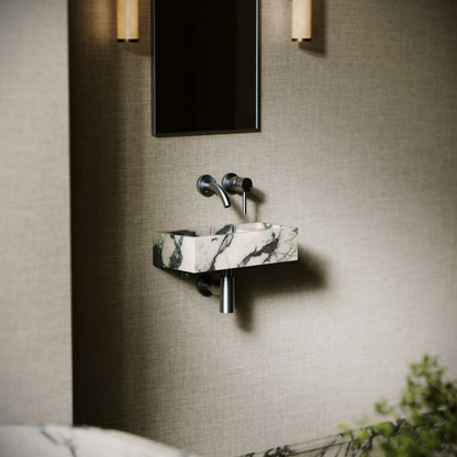 Artista Calacatta Viola Marble Wall Hung Basin 400 - 1200mm