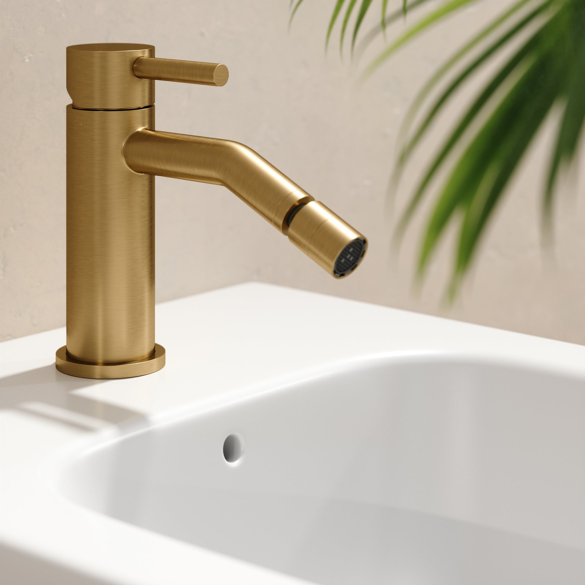 Luxe Brushed Gold Bidet Tap