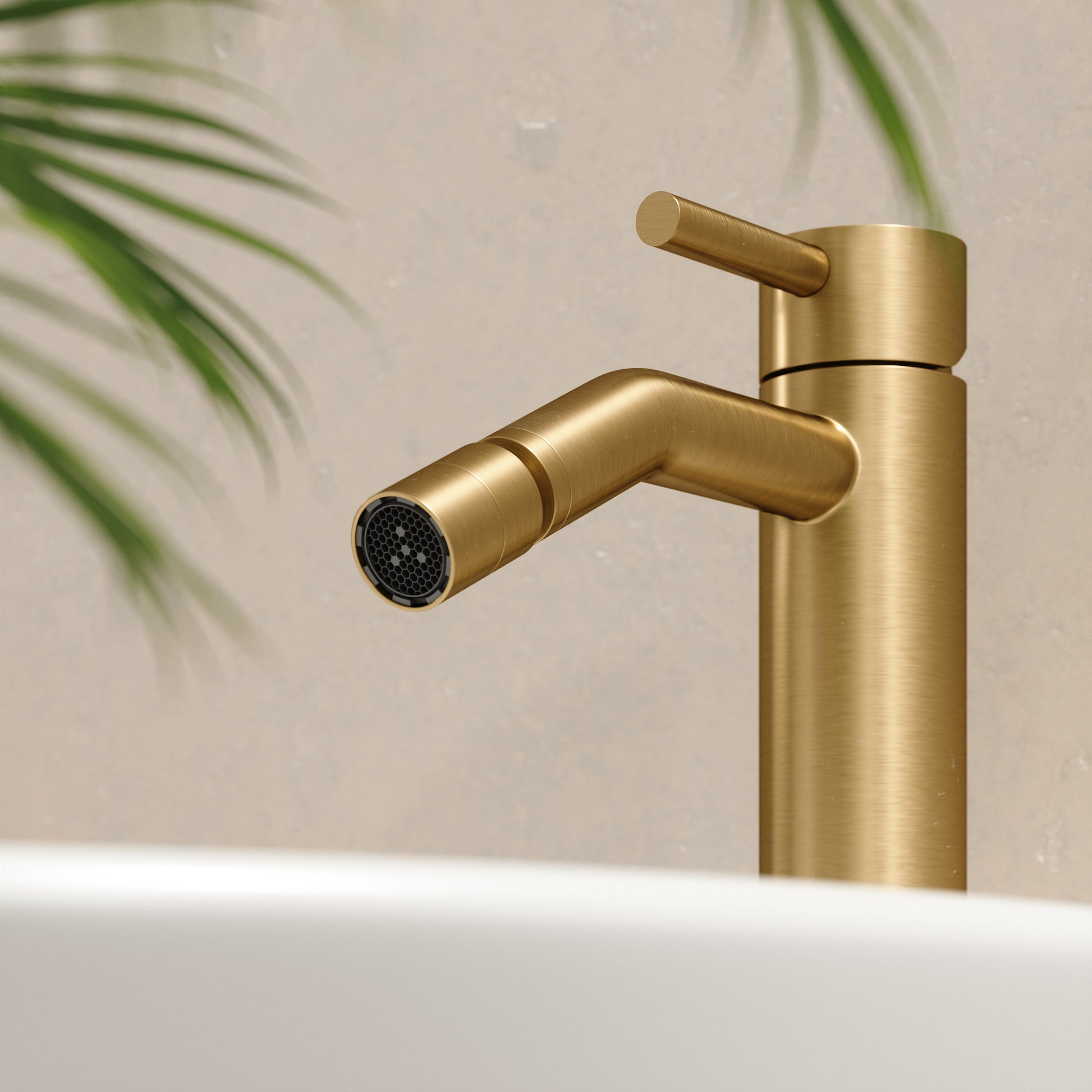 Luxe Brushed Gold Bidet Tap