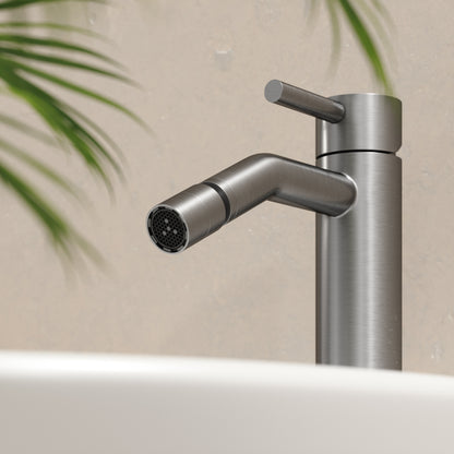 Luxe Brushed Stainless Bidet Tap