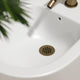 Luxe Aged Bronze Slotted Freeflow Bidet Waste