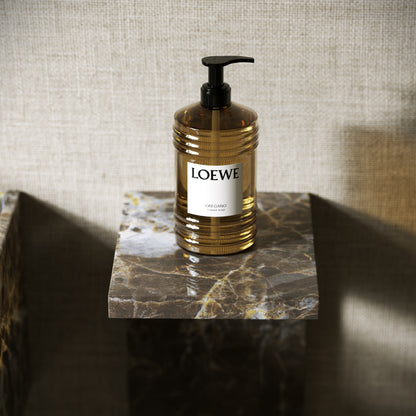 Colonna Dark Emperador Marble Pedestal Shelf