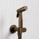 Lusso Aged Bronze Temperature Control Douche Shower Spray Kit