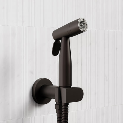 Lusso Deep Bronze Temperature Control Douche Shower Spray Kit