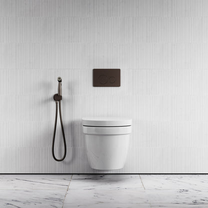 Lusso Deep Bronze Temperature Control Douche Shower Spray Kit
