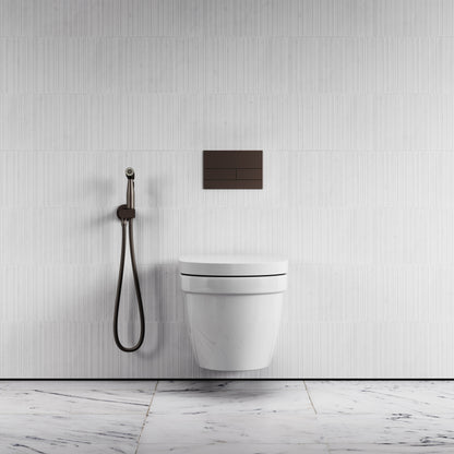 Lusso Deep Bronze Temperature Control Douche Shower Spray Kit