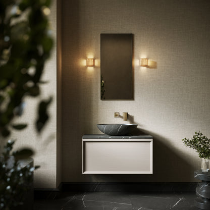 Elegance Pietra Grey Marble Countertop Basin 500mm