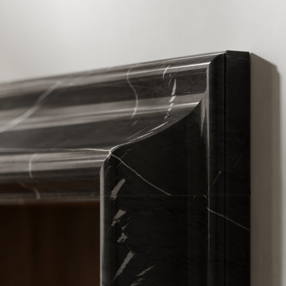 Carmina Pietra Grey Honed Marble Fireplace 1500mm