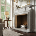 Carrington Carrara Honed Marble Fireplace 1700mm