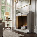 Chalis Beige Limestone Honed Marble Fireplace 1500mm