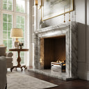 Corinthia Arabescato Honed Marble Fireplace 1600mm