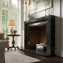 Corinthia Pietra Grey Honed Marble Fireplace 1600mm