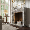 Reve Calacatta Viola Honed Marble Fireplace 1600mm
