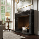 Reve Pietra Grey Honed Marble Fireplace 1600mm