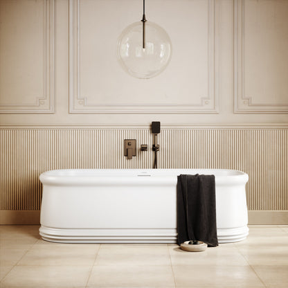 Grandeur Freestanding Stone Bath 1780mm