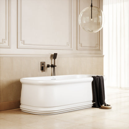 Grandeur Freestanding Stone Bath 1780mm