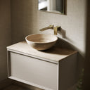 Italia Travertine Stone Countertop Basin 400mm