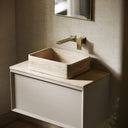 Kudos Travertine Stone Countertop Basin 455mm