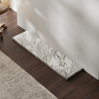 Marais Arabescato Honed Marble Outer Hearth - All Sizes