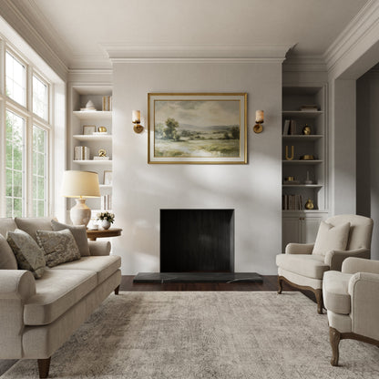 Marais Pietra Grey Honed Marble Outer Hearth - All Sizes