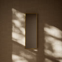 Moode Brushed Gold Mirror 300mm