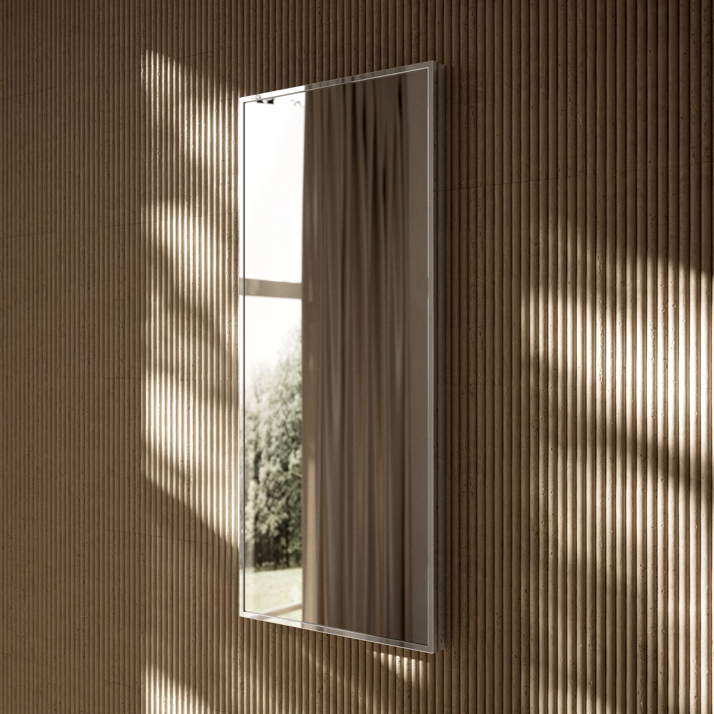 Moode Chrome Mirror 400mm