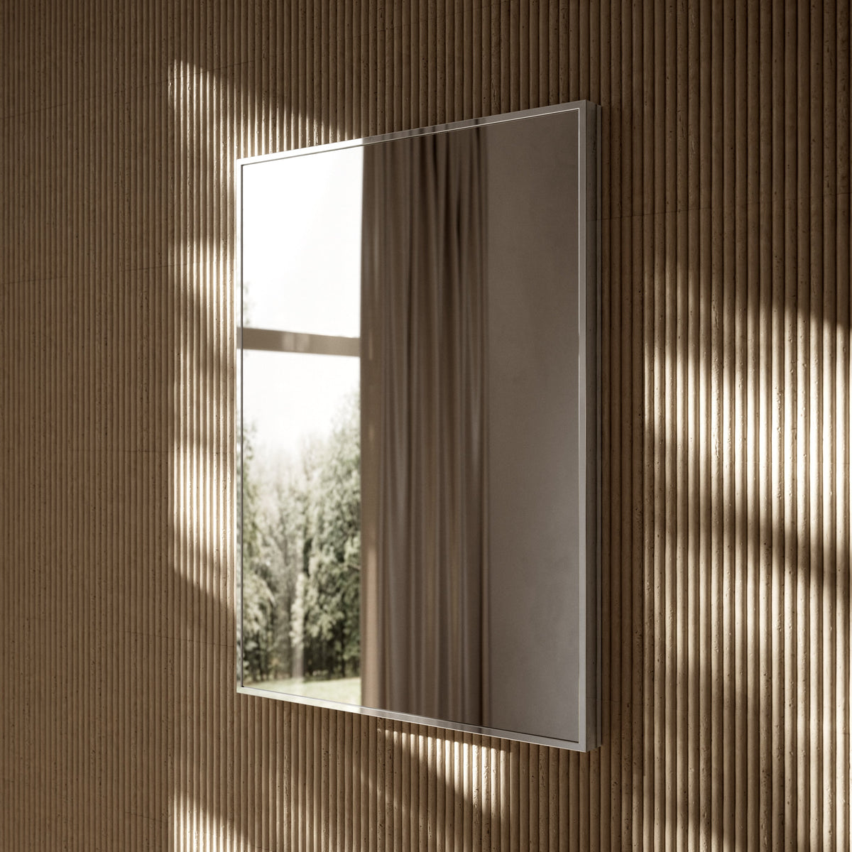 Moode Chrome Mirror 600mm