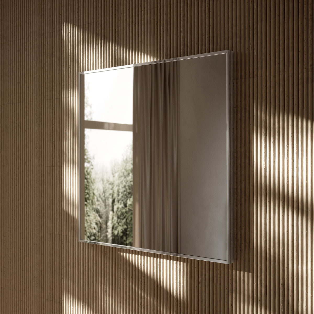 Moode Chrome Mirror 700mm