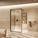 Opulence Deep Bronze Complete Walk In Shower Enclosure - KIT C - All Sizes