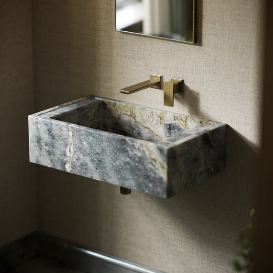 Patino Amazon Blue Marble Wall Hung Basin 700mm
