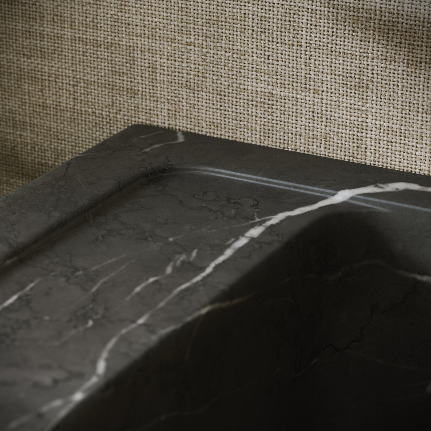 Patino Pietra Grey Marble Wall Hung Basin 700mm