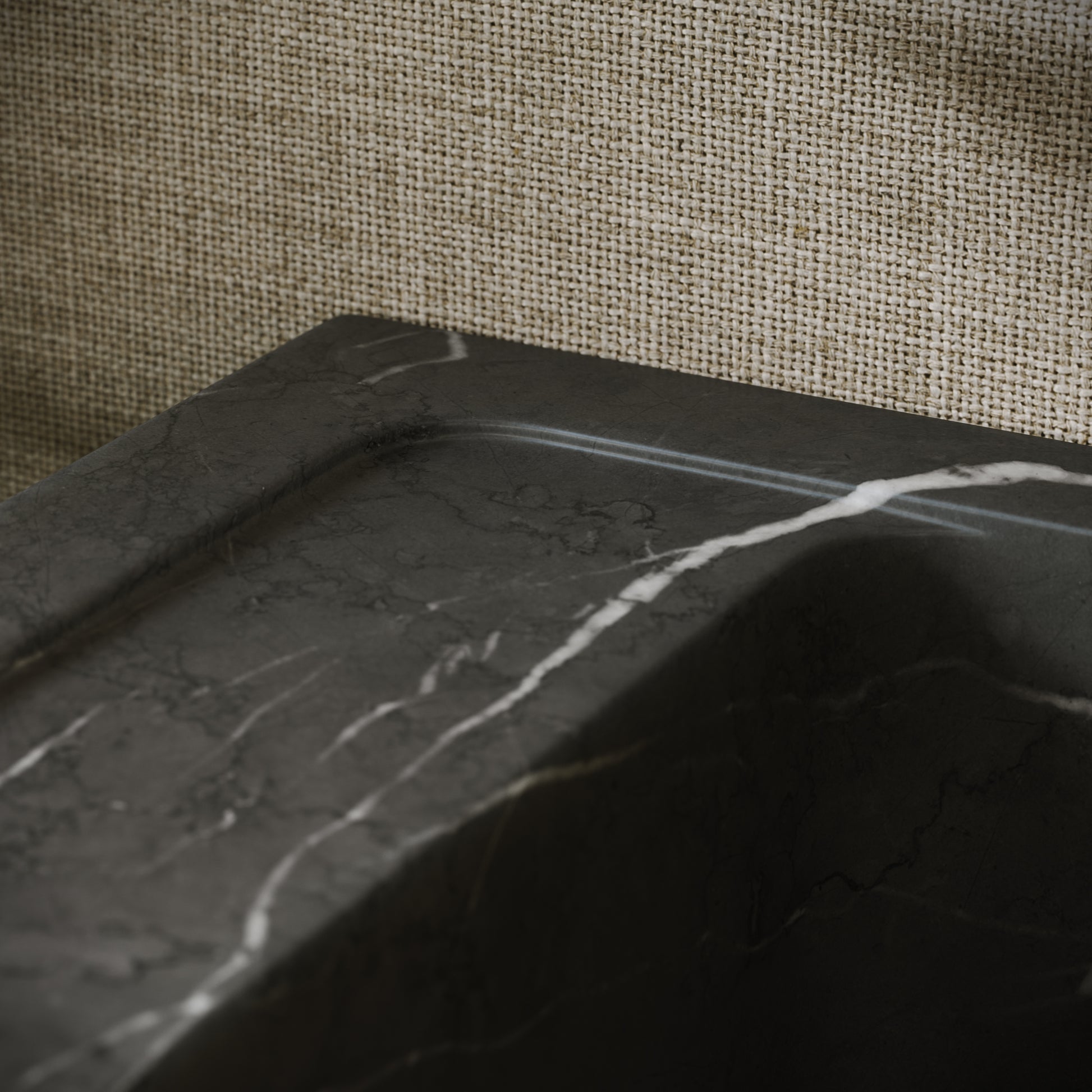 Patino Pietra Grey Marble Wall Hung Basin 700mm